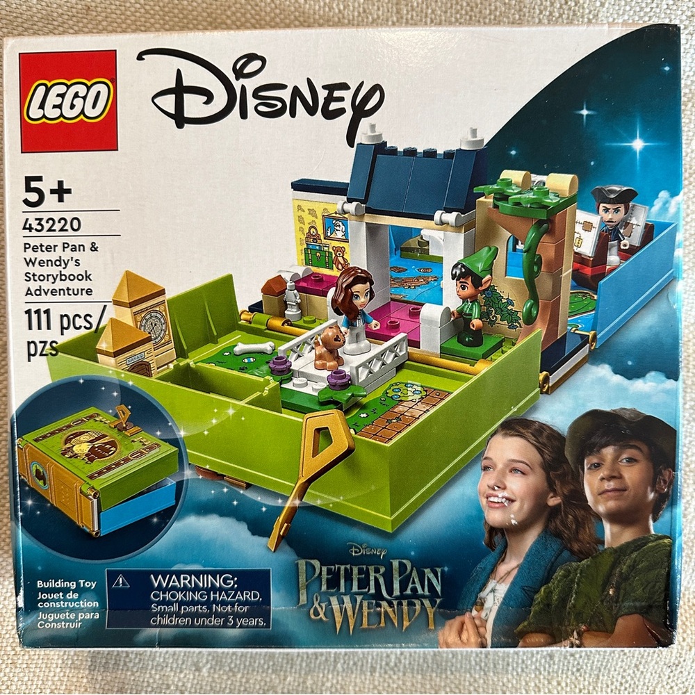 LEGO Disney Peter Pan & Wendy’s Storybook Adventure 43220 with Dog Nana